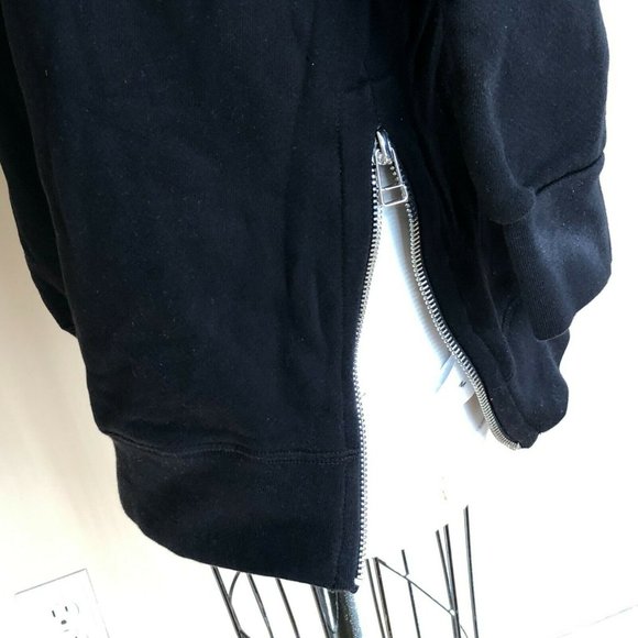 Soul Cycle Gregory Siff Womens Small Black Warrior Graphic Zipper Sweatshirt Top - Picture 9 of 12